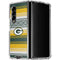 NFL Green Bay Packers Trailblazer Galaxy Z Fold4 5G Clear Case