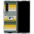 NFL Green Bay Packers Trailblazer Galaxy Z Fold4 5G Clear Case