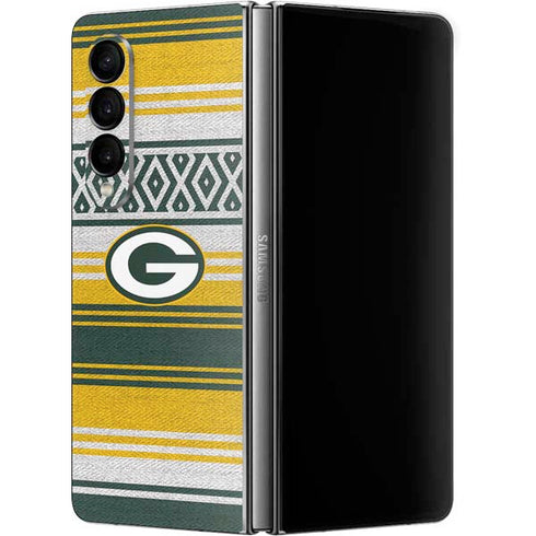 NFL Green Bay Packers Trailblazer Galaxy Z Fold4 5G Skin