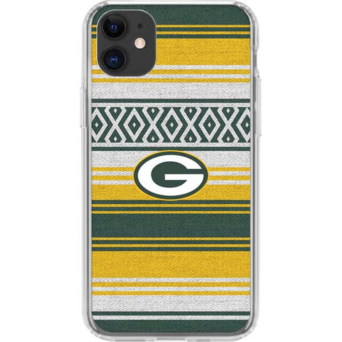 NFL Green Bay Packers Trailblazer iPhone 11 Clear Case