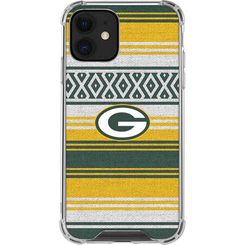 NFL Green Bay Packers Trailblazer iPhone 12 Mini Clear Case