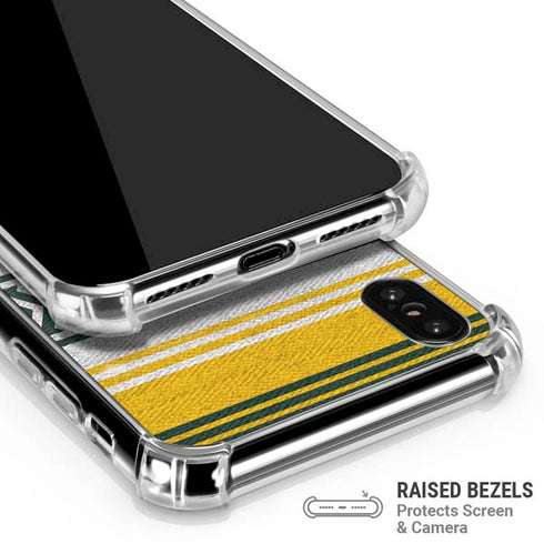 NFL Green Bay Packers Trailblazer iPhone XS Max Clear Case