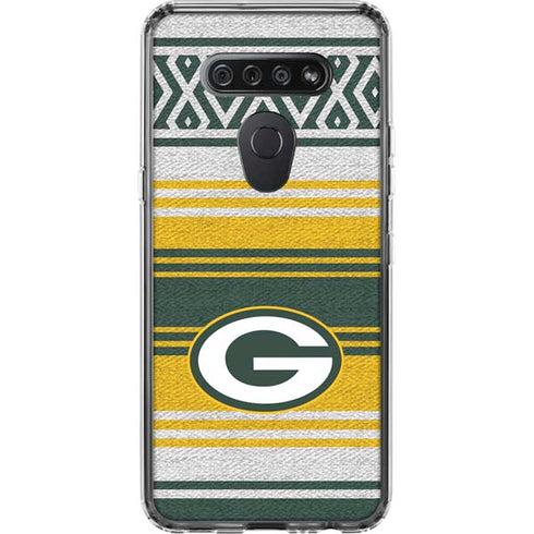 NFL Green Bay Packers Trailblazer LG K51/Q51 Clear Case