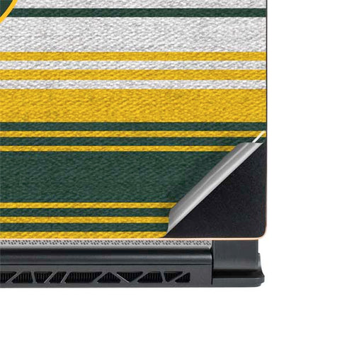 NFL Green Bay Packers Trailblazer MSI GS65 Stealth Laptop Skin