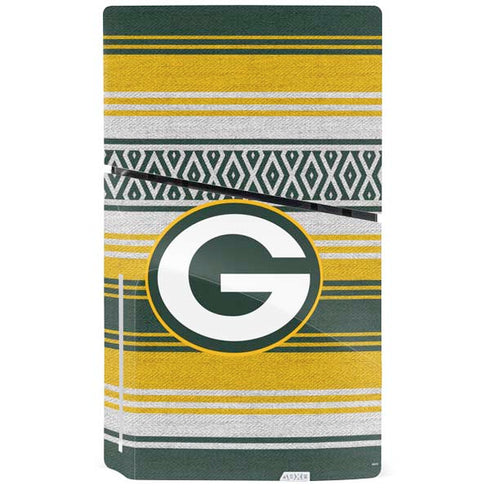 NFL Green Bay Packers Trailblazer PS5 Slim Disk Bundle Skin