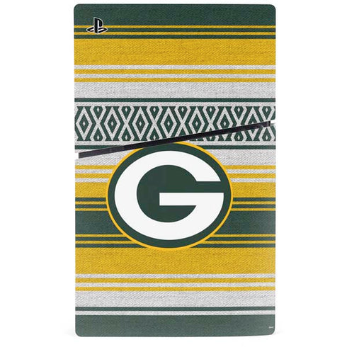 NFL Green Bay Packers Trailblazer PS5 Slim Disk Console Skin