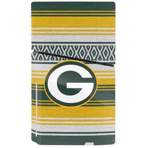 NFL Green Bay Packers Trailblazer PS5 Slim Disk Console Skin