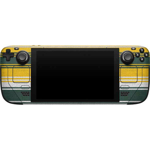 NFL Green Bay Packers Trailblazer Steam Deck Handheld Gaming Computer Skin