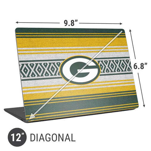 NFL Green Bay Packers Trailblazer Universal Laptop 12in (9.8 x 6.8in) Skin