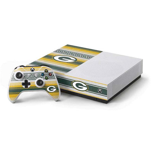 NFL Green Bay Packers Trailblazer Xbox One S All-Digital Edition Bundle Skin