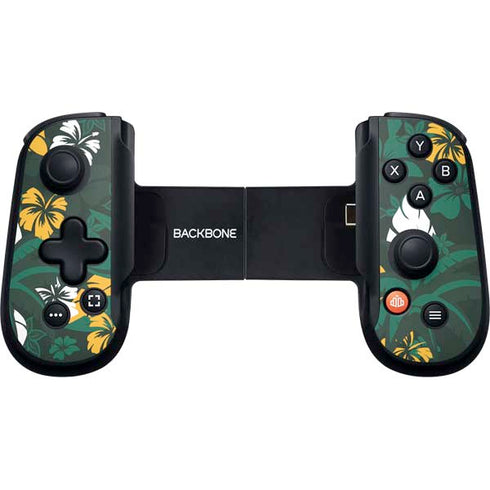 NFL Green Bay Packers Tropical Print Backbone One for iPhone Game Controller Skin