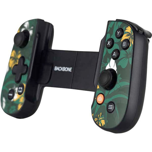 NFL Green Bay Packers Tropical Print Backbone One for iPhone Game Controller Skin
