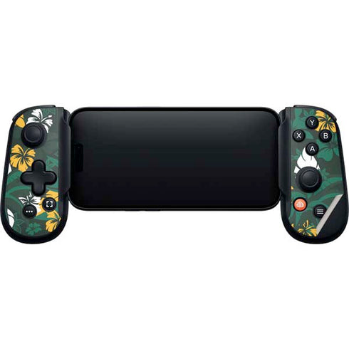 NFL Green Bay Packers Tropical Print Backbone One for iPhone Game Controller Skin