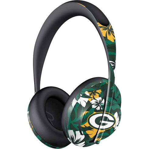 NFL Green Bay Packers Tropical Print Bose Noise Cancelling Headphones 700 Skin
