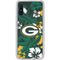 NFL Green Bay Packers Tropical Print Galaxy A10e Clear Case