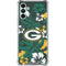 NFL Green Bay Packers Tropical Print Galaxy A13 5G Clear Case