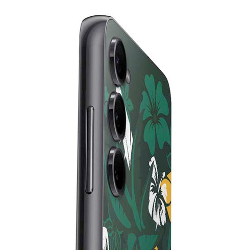 NFL Green Bay Packers Tropical Print Galaxy A14 5G Skin