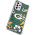 NFL Green Bay Packers Tropical Print Galaxy A33 5G Clear Case