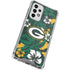NFL Green Bay Packers Tropical Print Galaxy A53 5G Clear Case