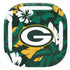 NFL Green Bay Packers Tropical Print Galaxy Buds Pro Skin