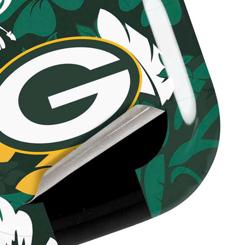 NFL Green Bay Packers Tropical Print Galaxy Buds Pro Skin