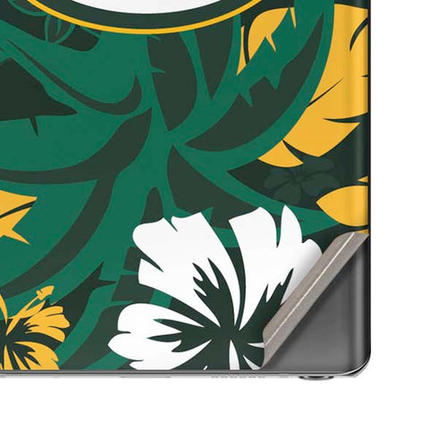 NFL Green Bay Packers Tropical Print Galaxy Note20 5G Skin