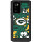 NFL Green Bay Packers Tropical Print Galaxy Note20 5G Waterproof Case