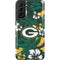 NFL Green Bay Packers Tropical Print Galaxy S21 Plus 5G Pro Case