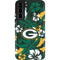 NFL Green Bay Packers Tropical Print Galaxy S22 Plus Pro Case