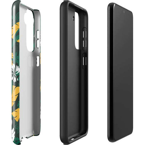 NFL Green Bay Packers Tropical Print Galaxy S22 Plus Pro Case