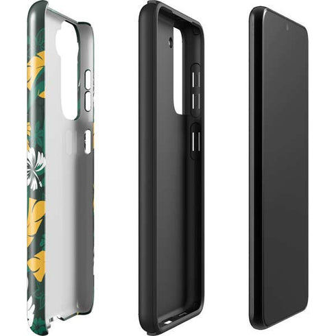 NFL Green Bay Packers Tropical Print Galaxy S22 Pro Case