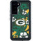 NFL Green Bay Packers Tropical Print Galaxy S23 Plus Waterproof Case