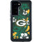 NFL Green Bay Packers Tropical Print Galaxy S23 Waterproof Case
