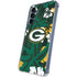NFL Green Bay Packers Tropical Print Galaxy S24 Clear Case