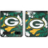 NFL Green Bay Packers Tropical Print Galaxy Z Flip Skin