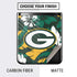 NFL Green Bay Packers Tropical Print Galaxy Z Flip Skin