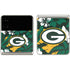 NFL Green Bay Packers Tropical Print Galaxy Z Flip3 5G Skin