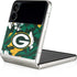 NFL Green Bay Packers Tropical Print Galaxy Z Flip3 5G Skin