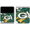NFL Green Bay Packers Tropical Print Galaxy Z Flip4 5G Skin