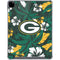 NFL Green Bay Packers Tropical Print iPad Pro 12.9in (2020) Clear Case