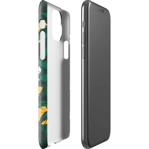 NFL Green Bay Packers Tropical Print iPhone 11 Pro Lite Case