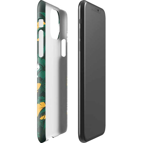 NFL Green Bay Packers Tropical Print iPhone 11 Pro Max Lite Case