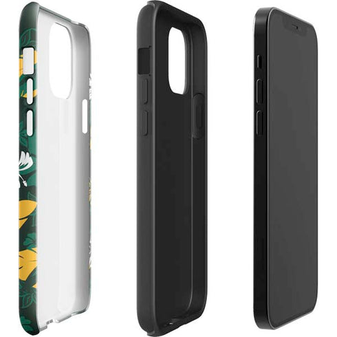 NFL Green Bay Packers Tropical Print iPhone 12 Pro Impact Case