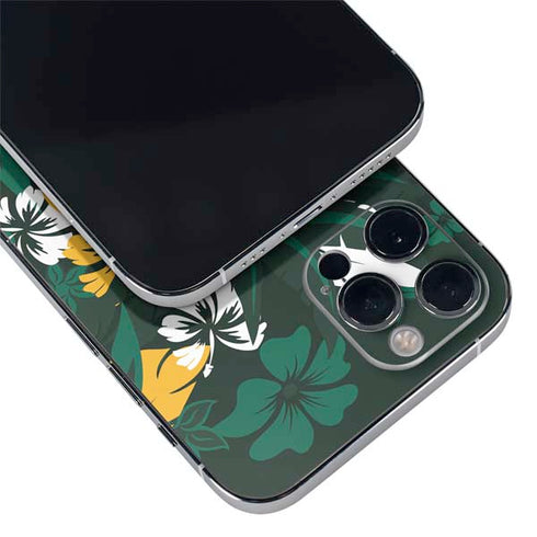 NFL Green Bay Packers Tropical Print iPhone 12 Pro Max Skin