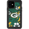 NFL Green Bay Packers Tropical Print iPhone 12 Waterproof Case