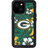 NFL Green Bay Packers Tropical Print iPhone 13 Mini Waterproof Case