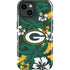 NFL Green Bay Packers Tropical Print iPhone 14 Plus Impact Case