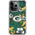 NFL Green Bay Packers Tropical Print iPhone 15 Pro Clear Case