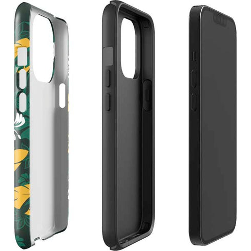 NFL Green Bay Packers Tropical Print iPhone 15 Pro Impact Case