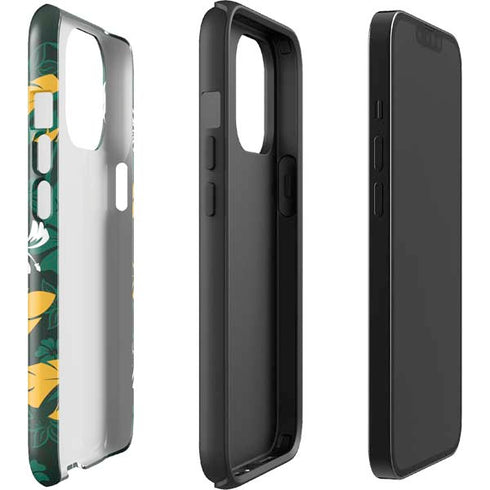 NFL Green Bay Packers Tropical Print iPhone 14 Pro Max Impact Case